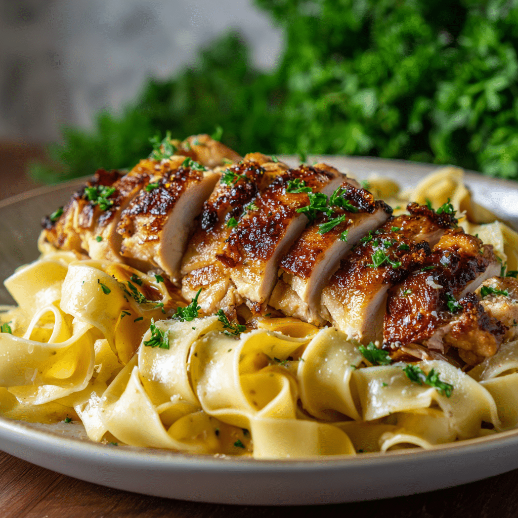Easy Chicken with Buttered Noodles