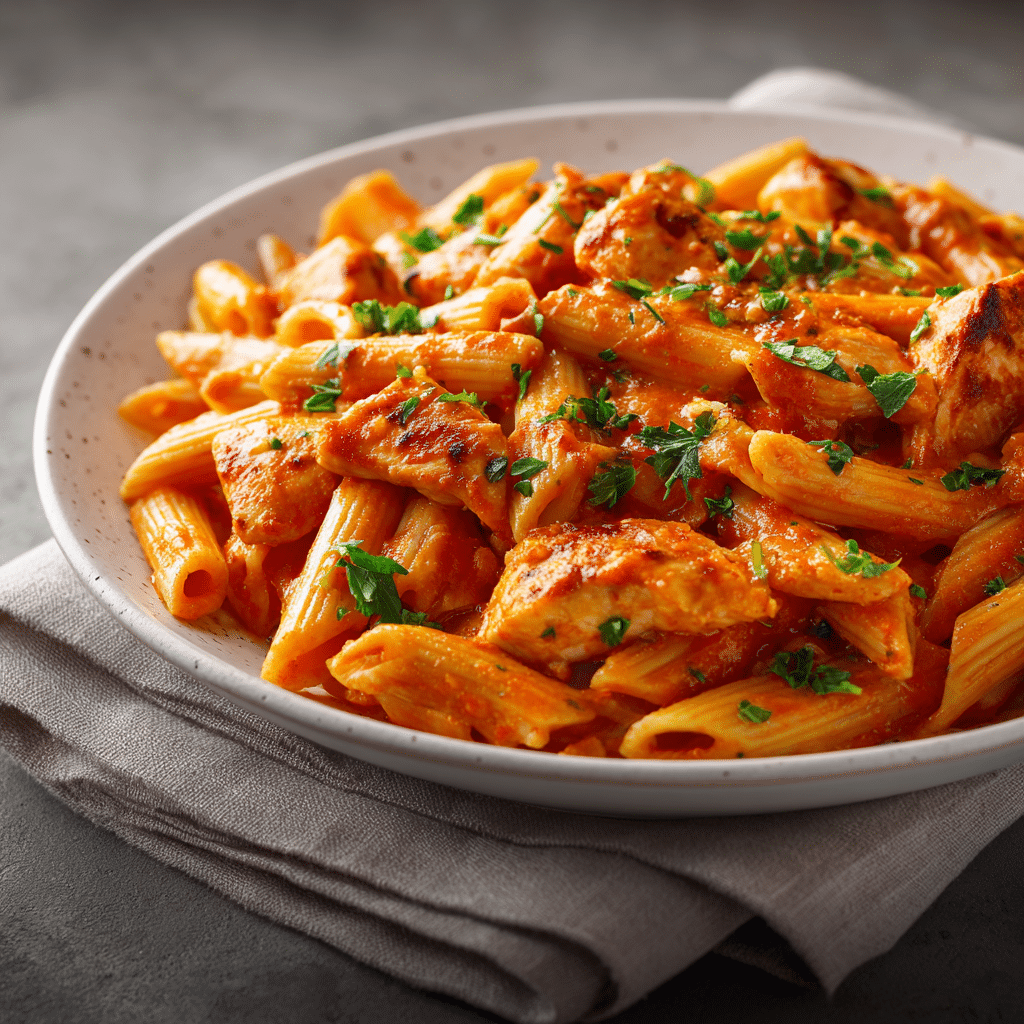 Creamy Chicken Penne Arrabbiata