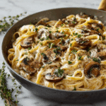 Creamy Mushroom Stroganoff Pasta