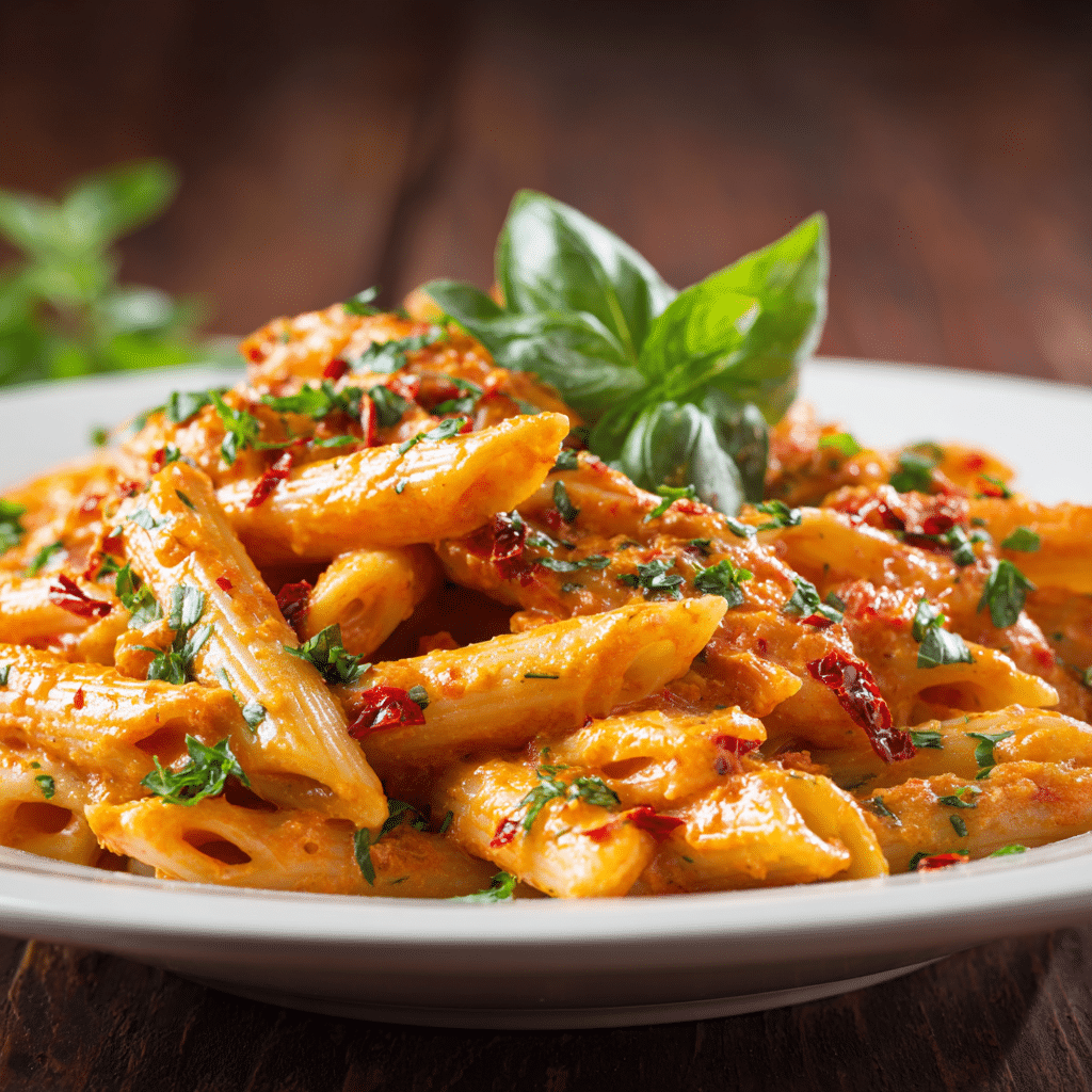 Creamy Roasted Red Pepper Pasta