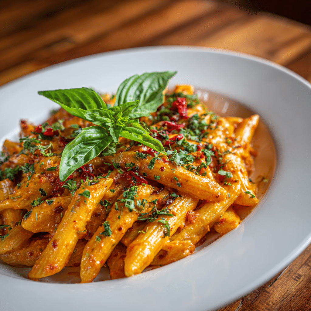 Creamy Roasted Red Pepper Pasta