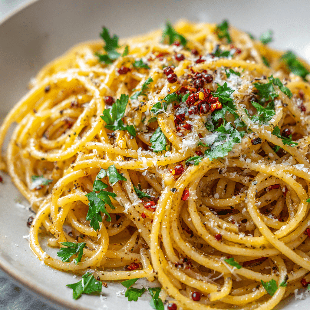Classic Spaghetti Aglio e Olio