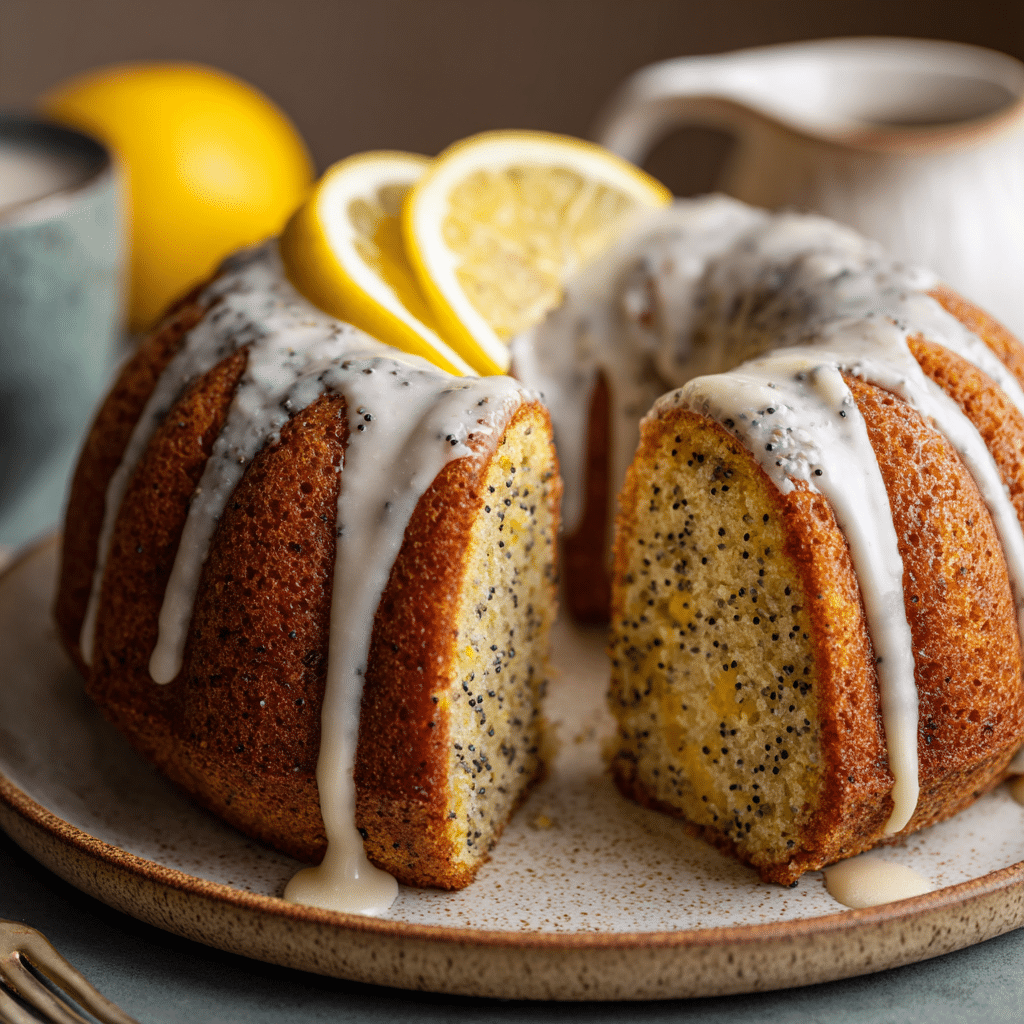 Lemon Poppy Seed Cake