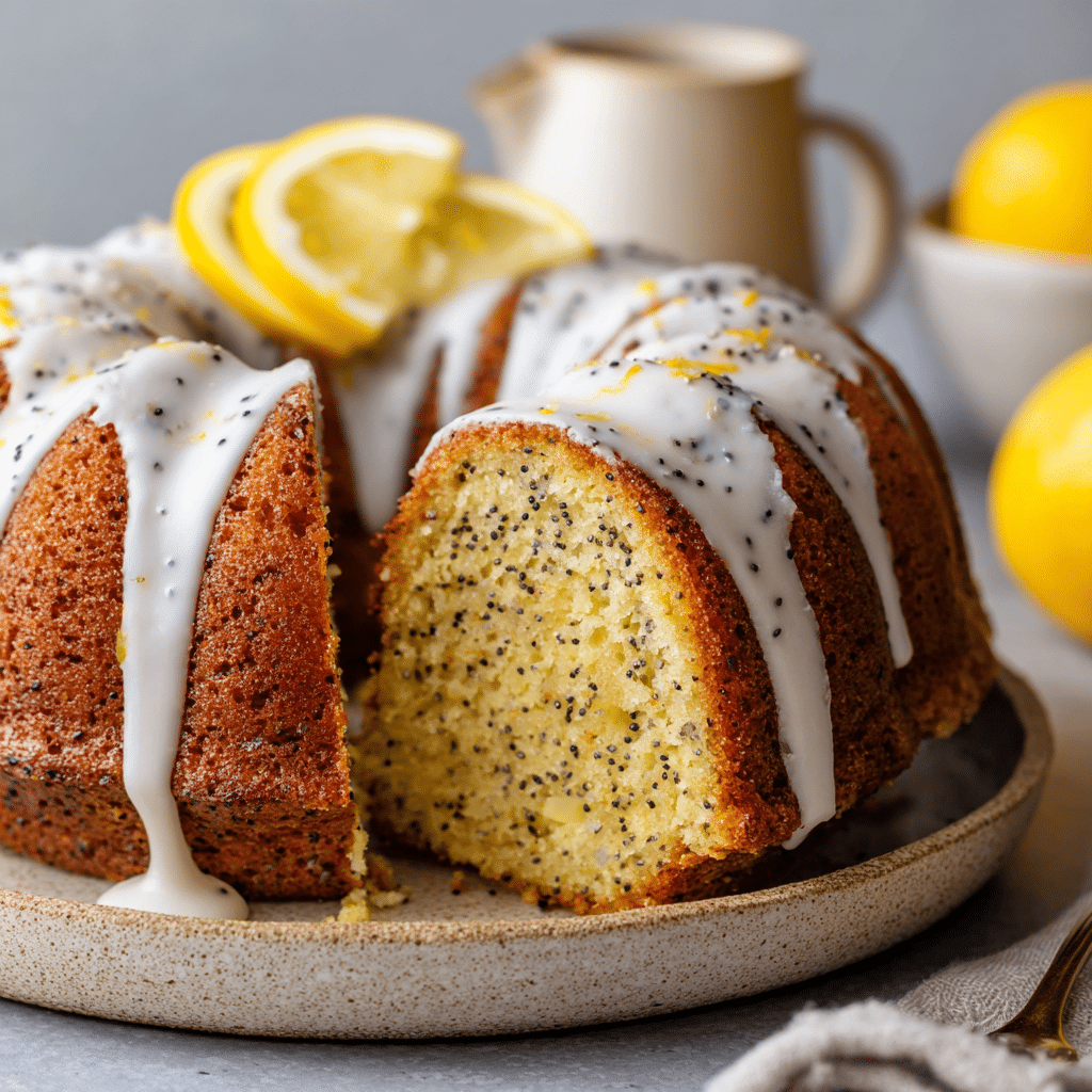 Lemon Poppy Seed Cake