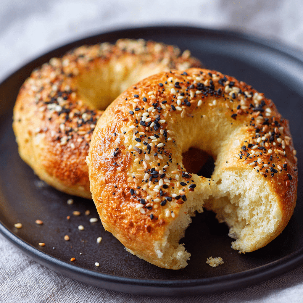 High Protein Greek Yogurt Bagels