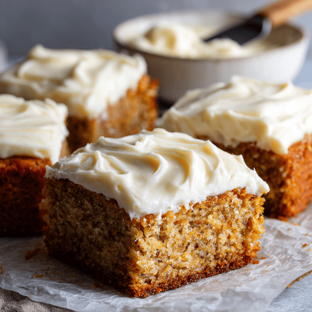 Banana Bars with Brown Butter Frosting