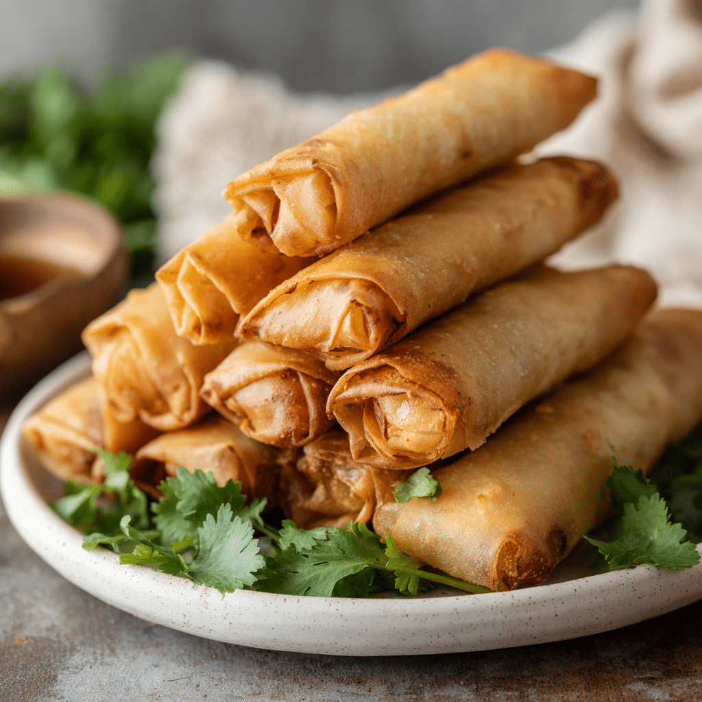 Air Fryer Vegetable Spring Rolls