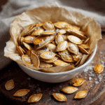 Easy Salted Roasted Pumpkin Seeds
