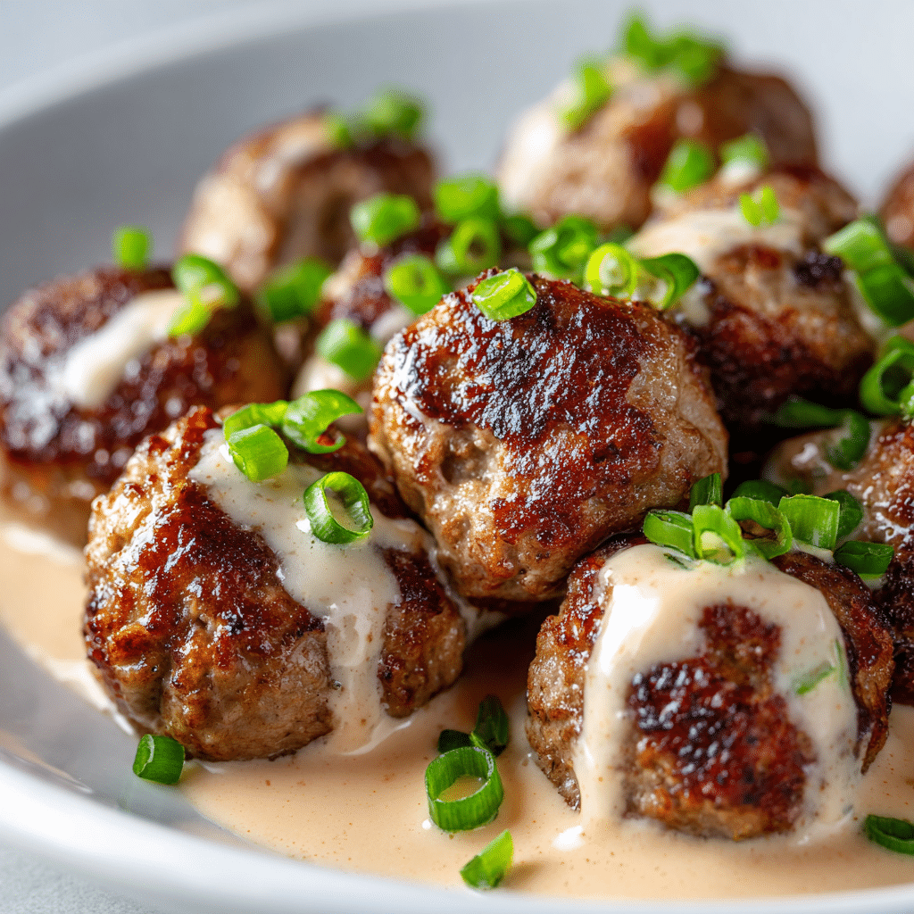 Turkey Meatballs and Spicy Aioli