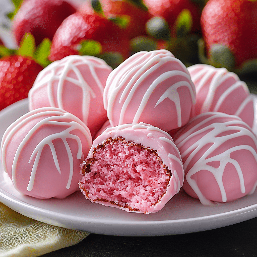 Strawberry Cheesecake Bites