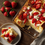 Strawberry Cream Cheese French Toast Bake