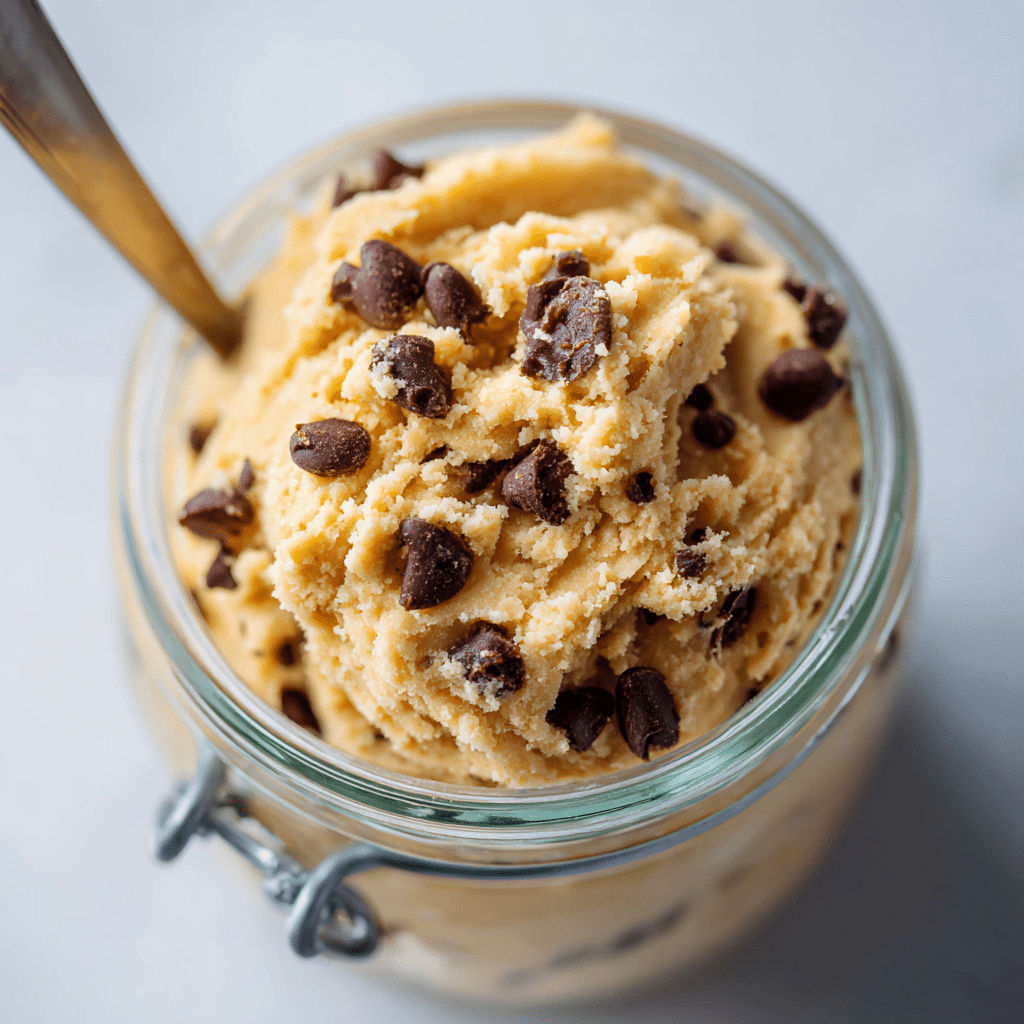 Raw and Vegan Chickpea Cookie Dough
