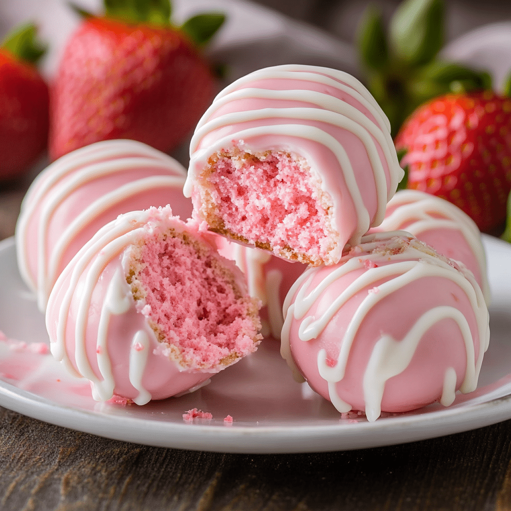 Strawberry Cheesecake Bites