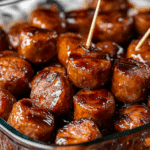 BBQ Sausage Bites
