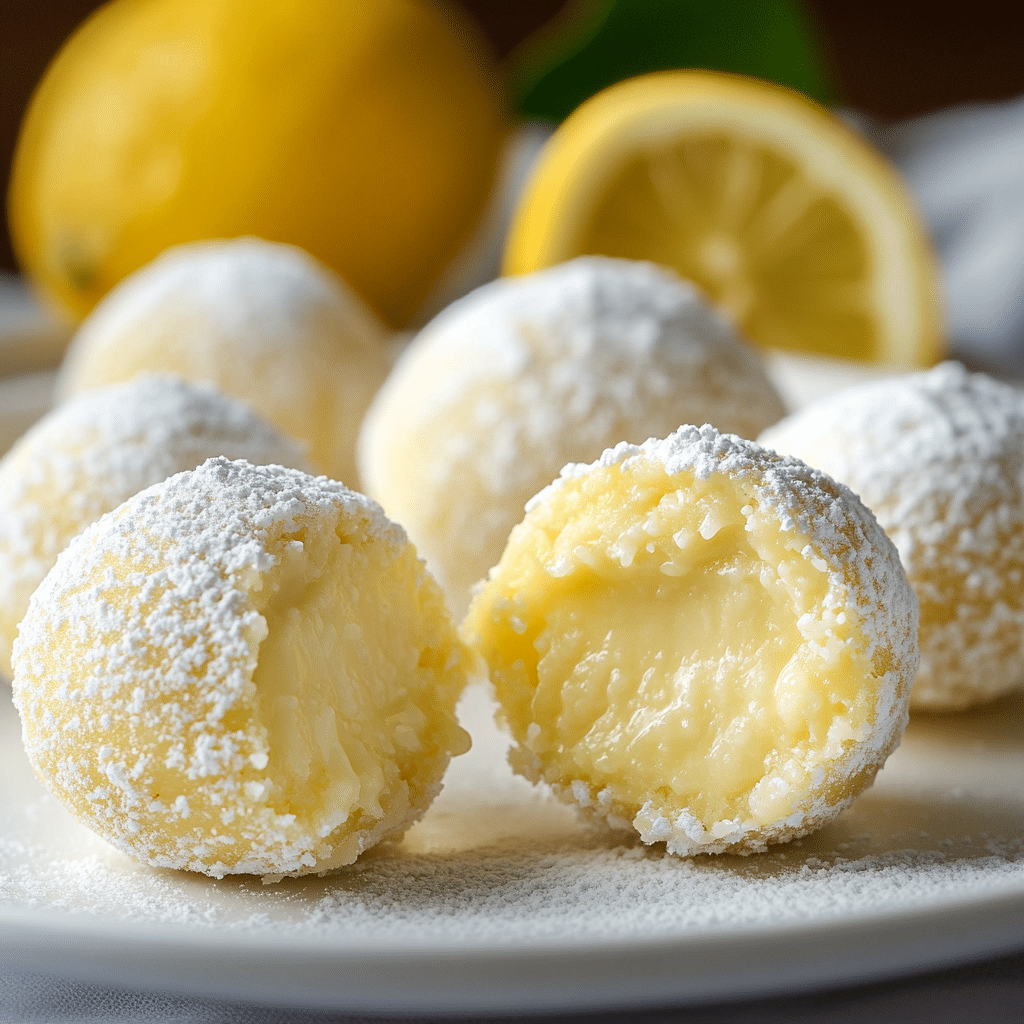 Lemon Truffles