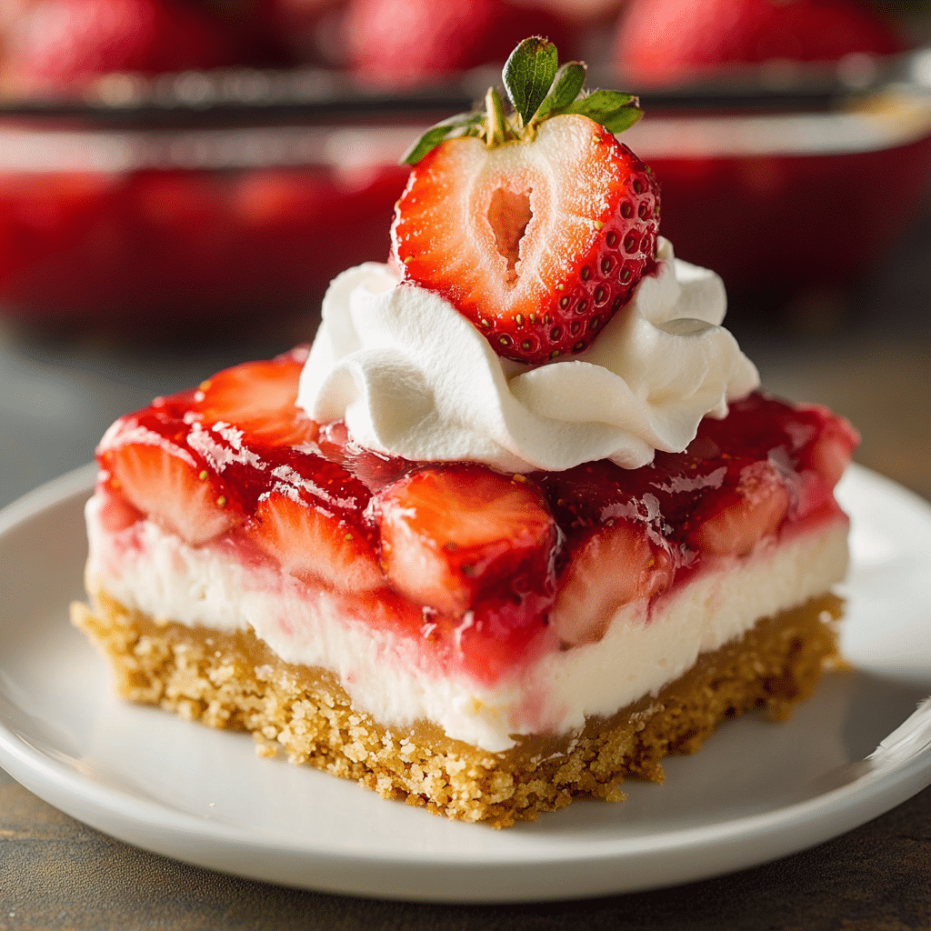 Strawberry Pretzel Salad