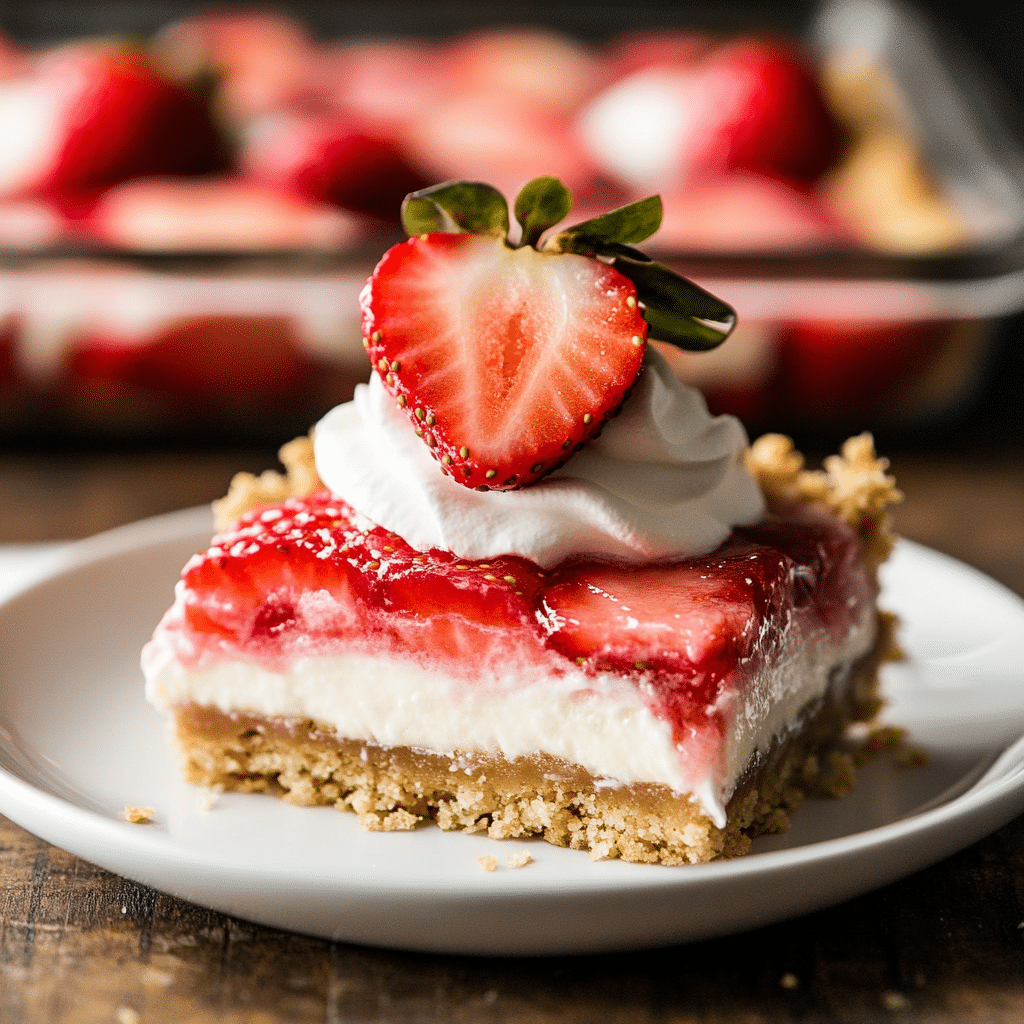 Strawberry Pretzel Salad