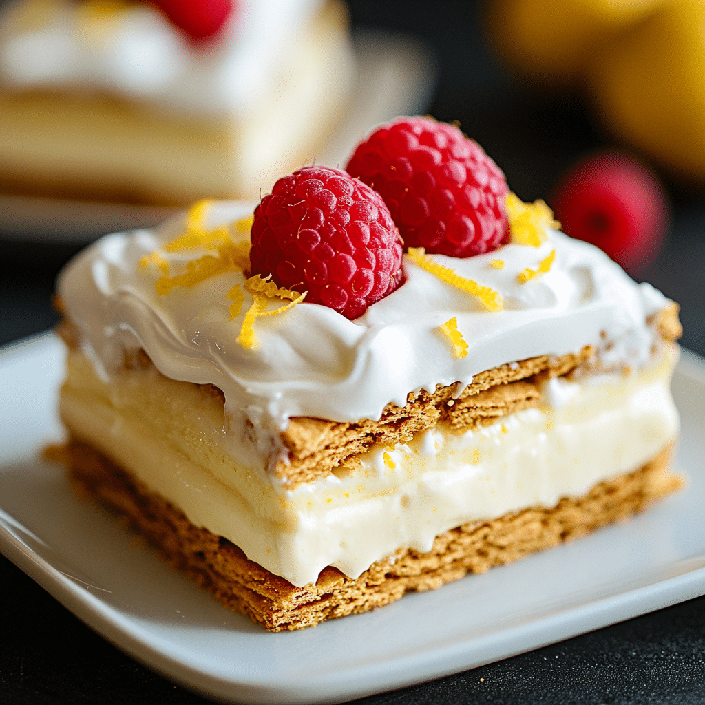Lemon Icebox Cake