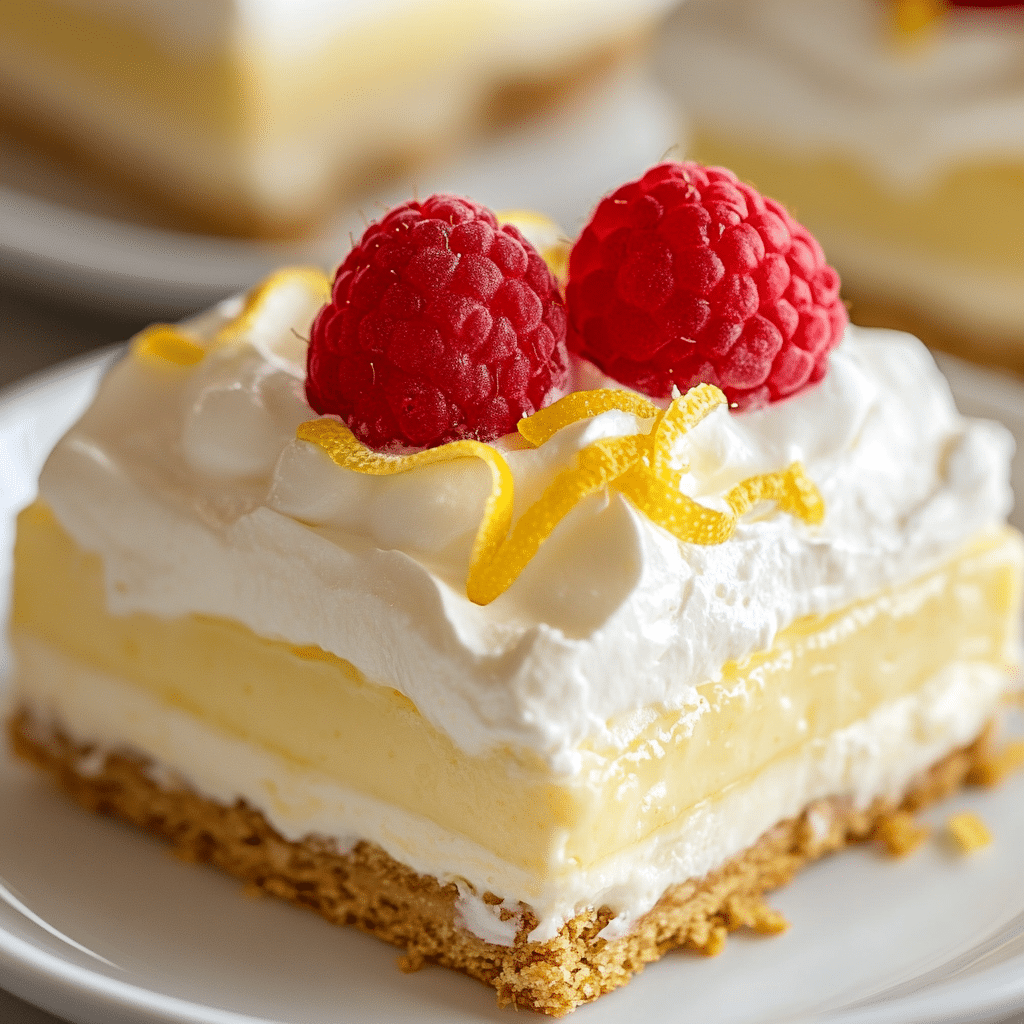 Lemon Icebox Cake