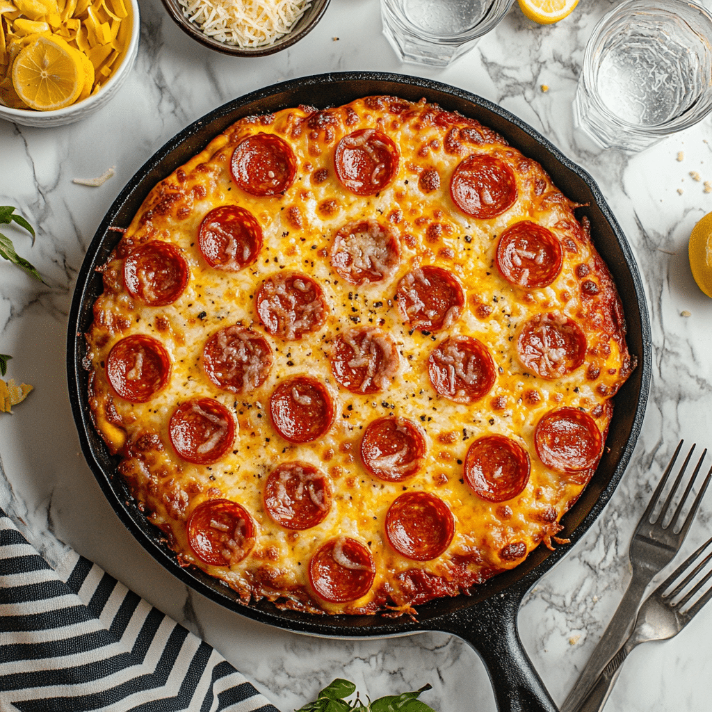 Crustless Pizza