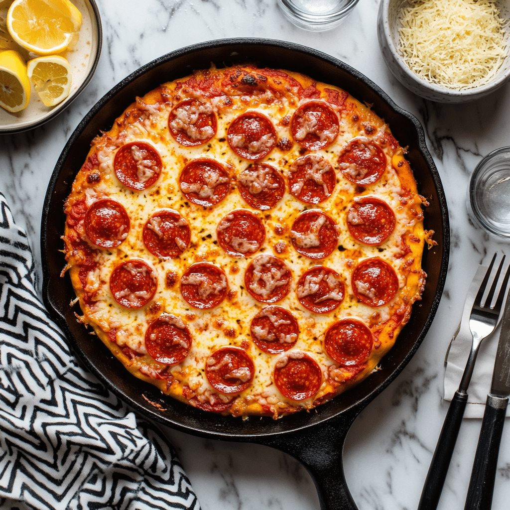 Crustless Pizza