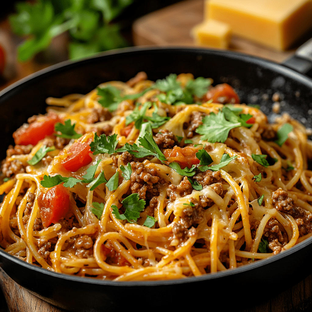 Taco Spaghetti