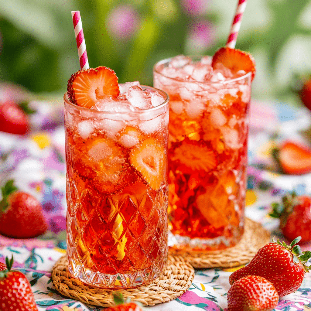 Strawberry Sweet Tea