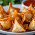 Homemade Crab Rangoon