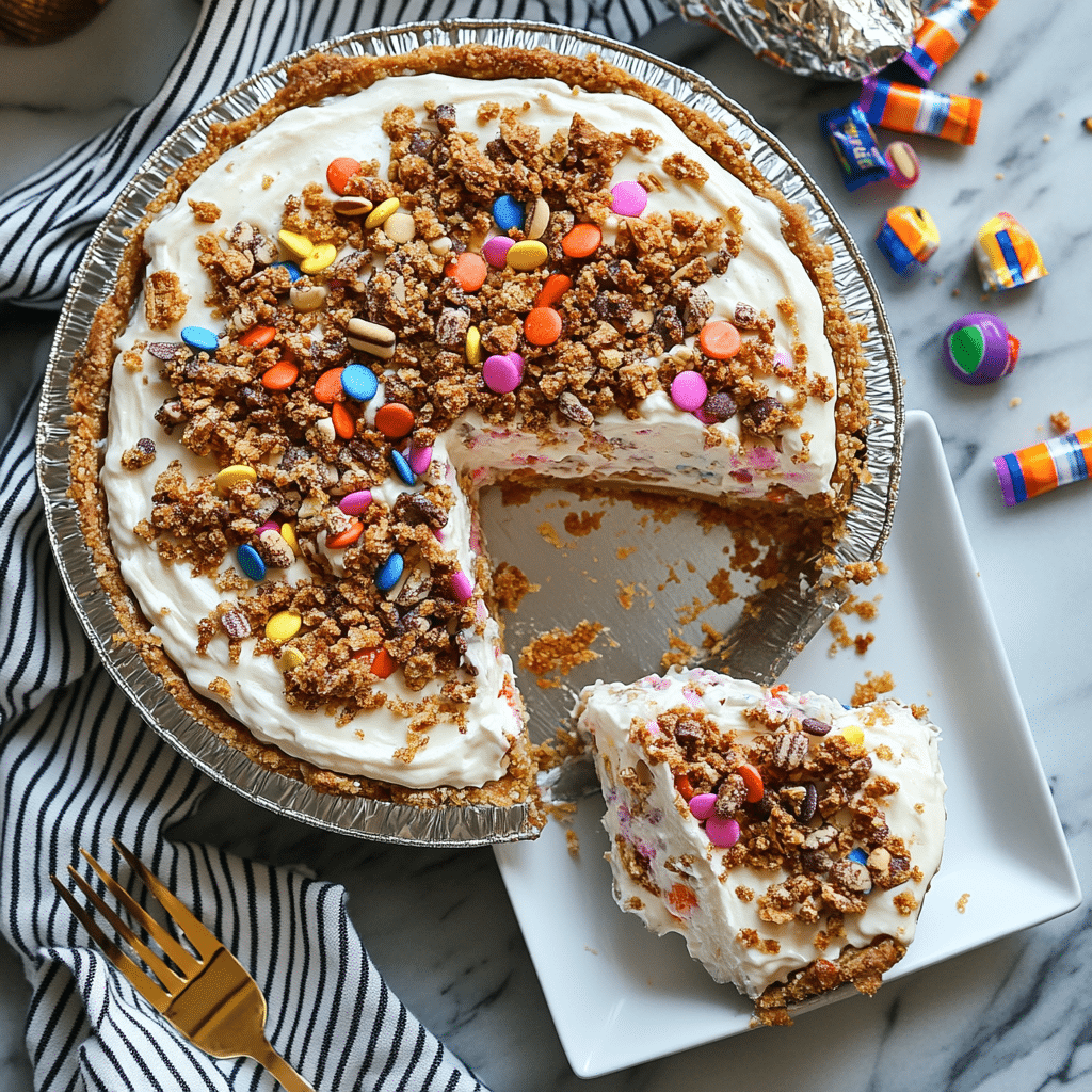 Butterfinger Pie