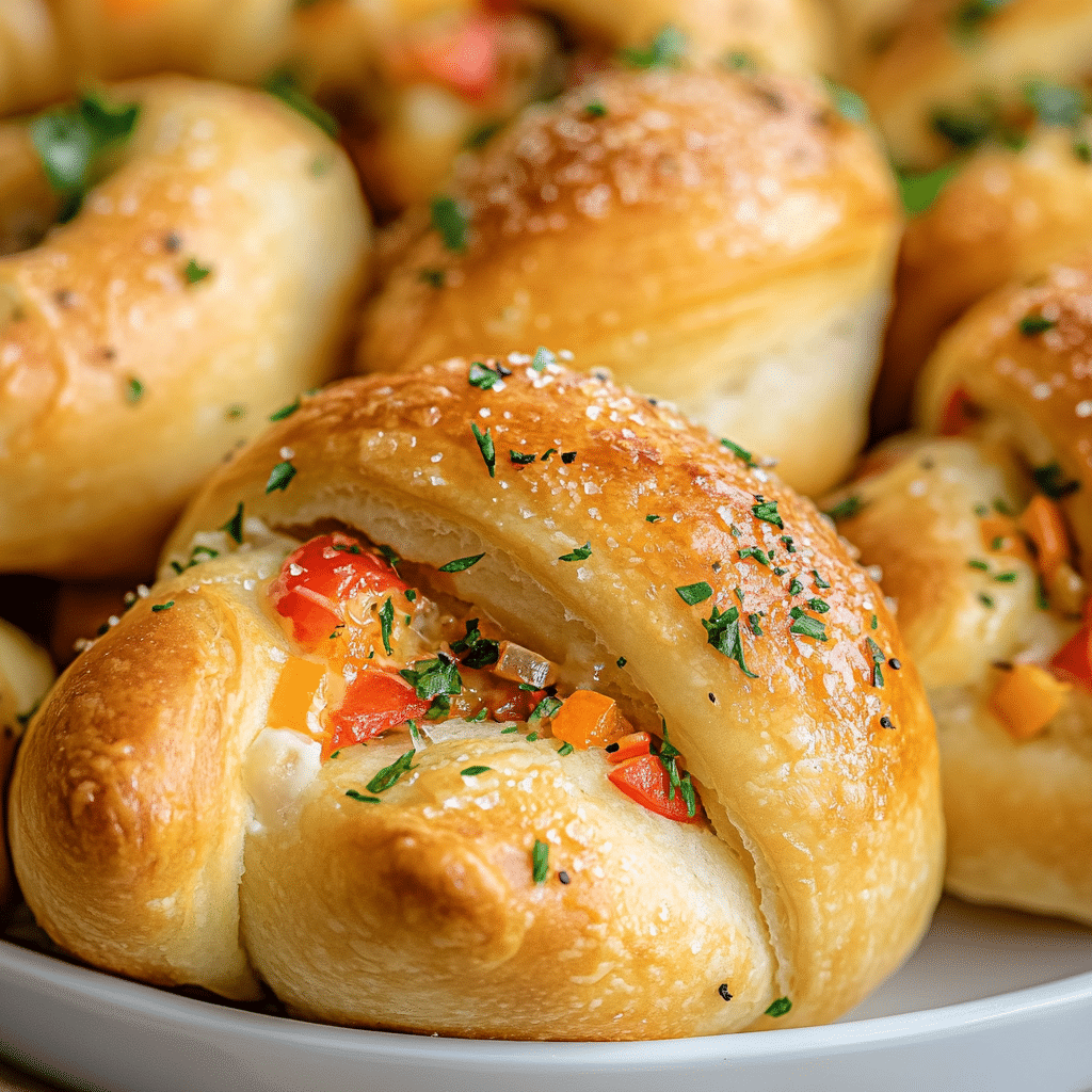 Sausage Cream Cheese Crescent Rolls