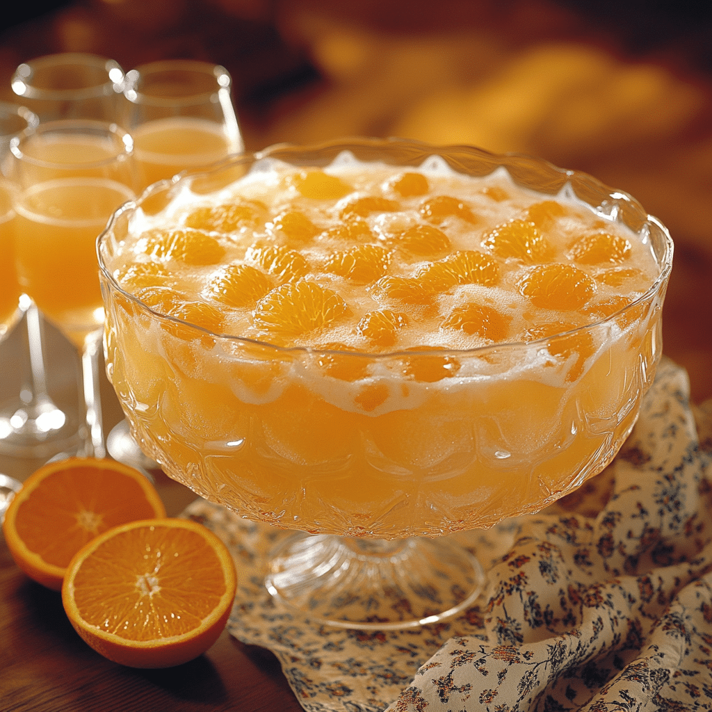 Orange Dreamsicle Punch
