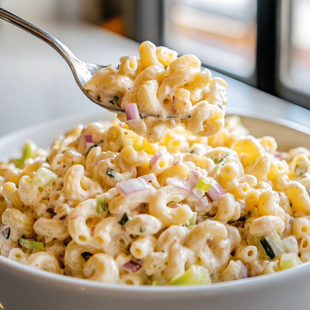 Deviled Egg Pasta Salad