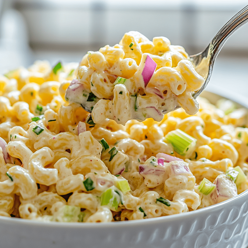 Deviled Egg Pasta Salad