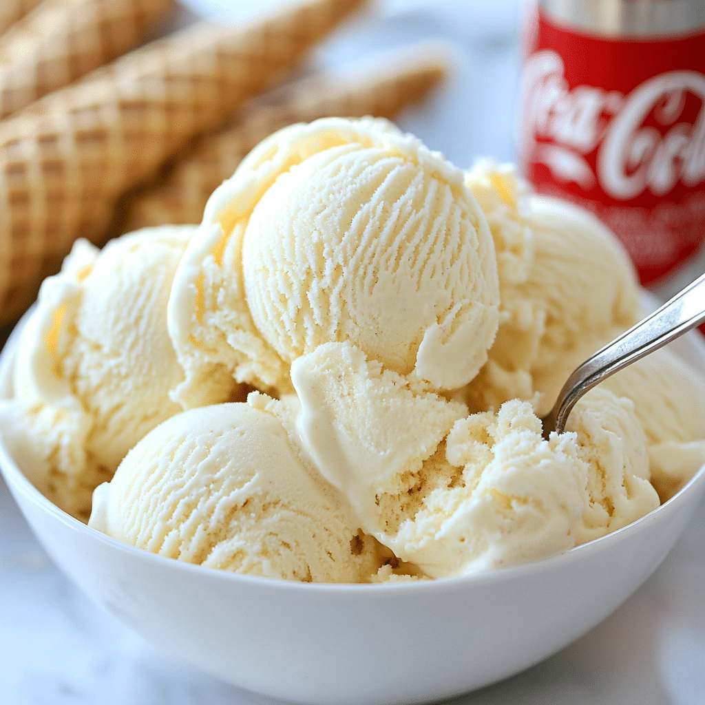 Dr. Pepper Ice Cream