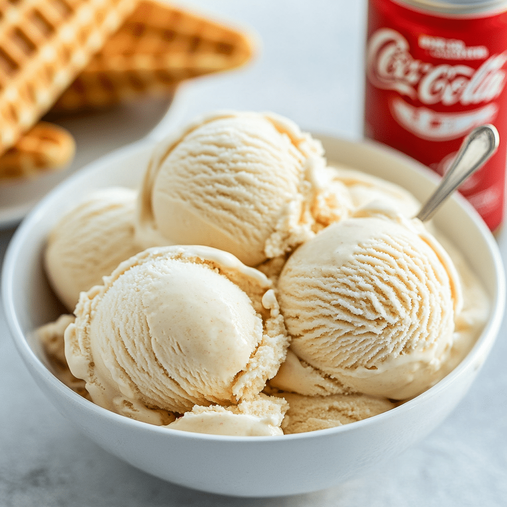 Dr. Pepper Ice Cream