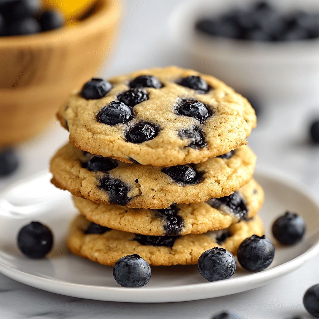 Lemon Blueberry Cookies