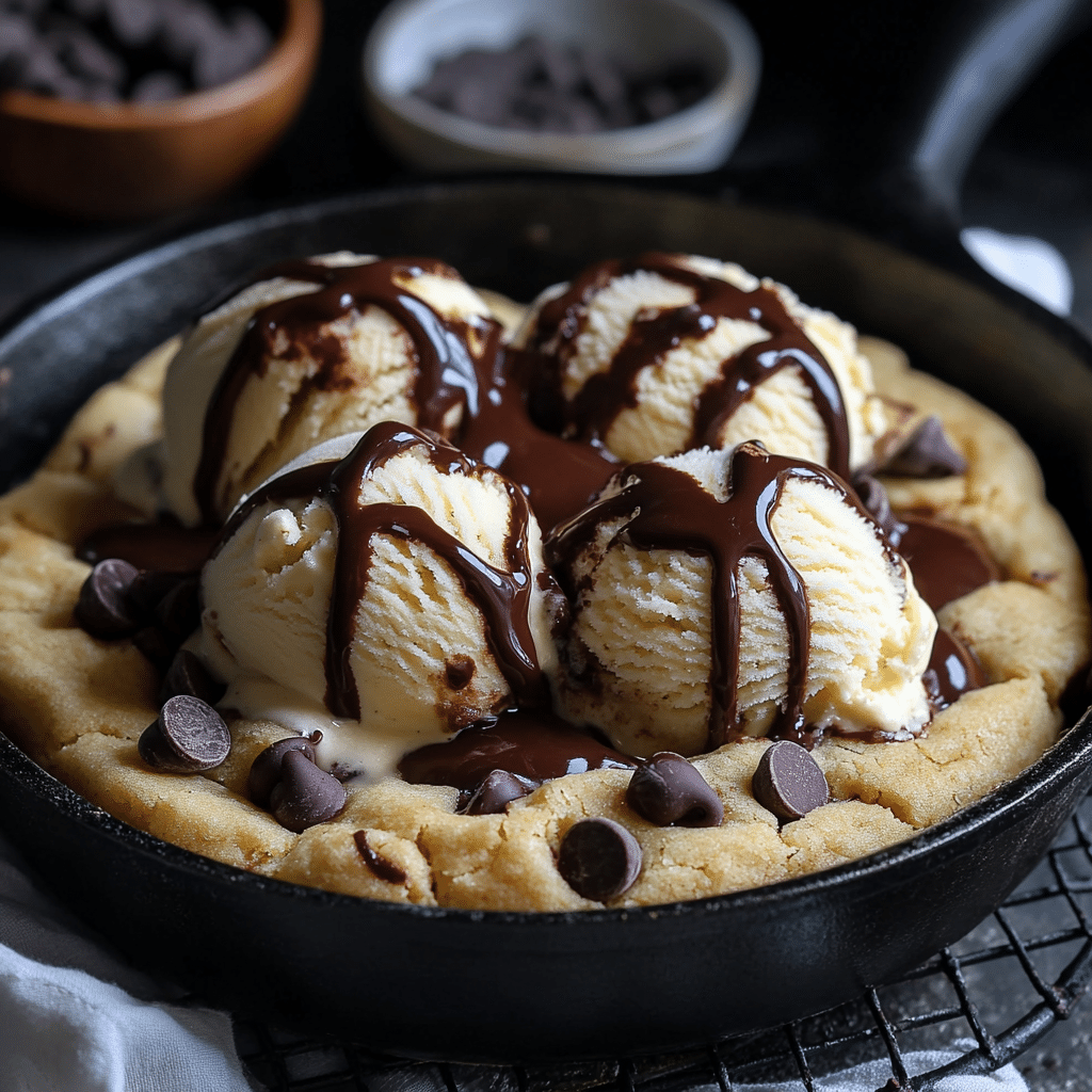 Pizookie - Chocolate Chip Skillet Cookie