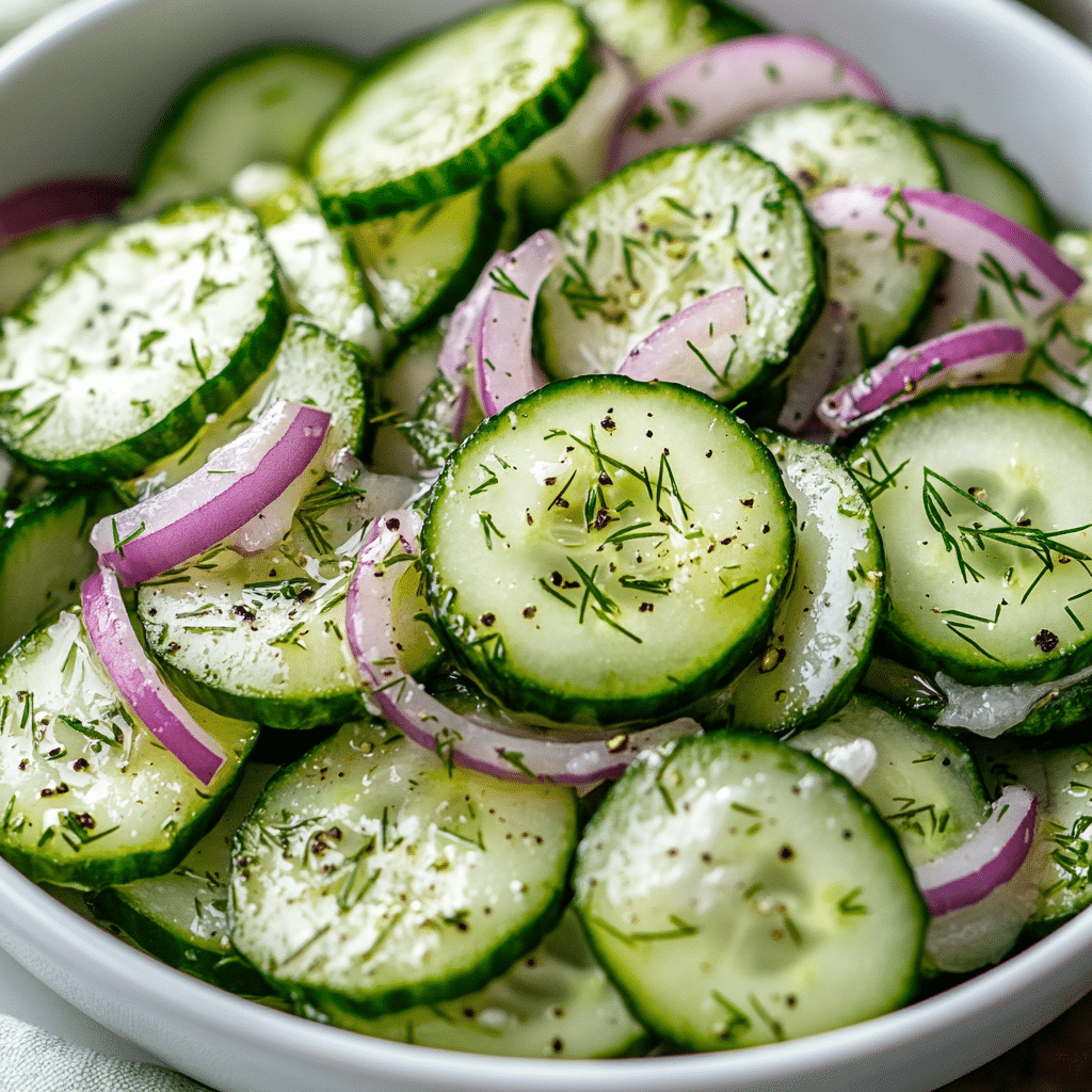 Easy Cucumber Salad