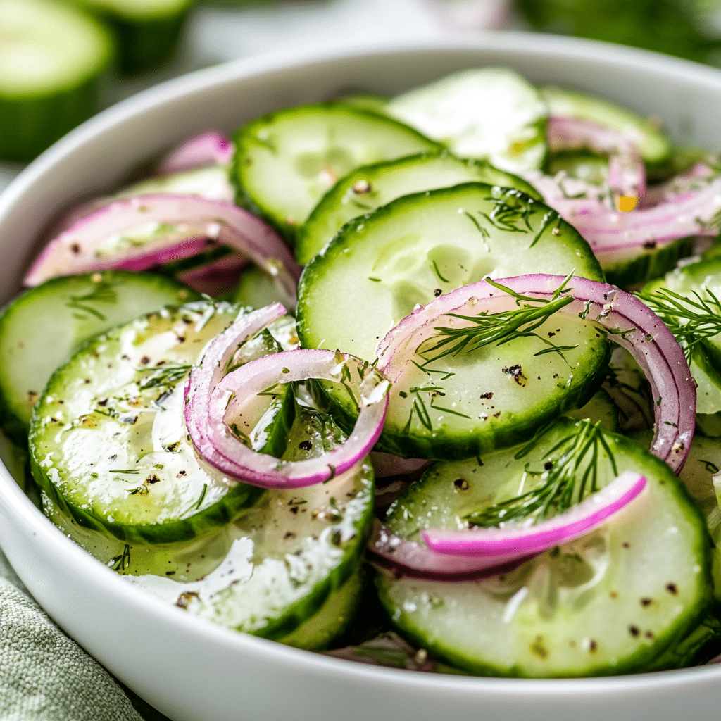 Easy Cucumber Salad
