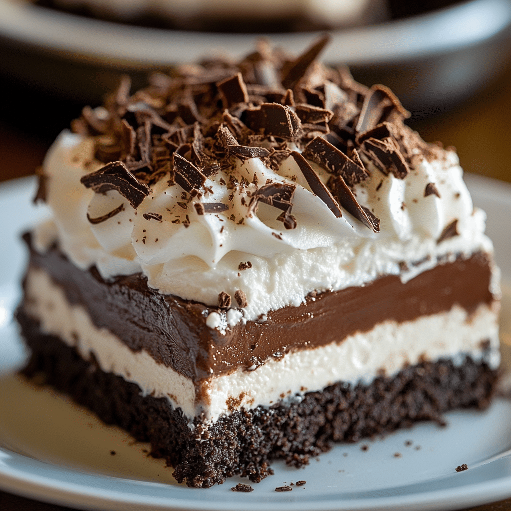 Chocolate Lasagna