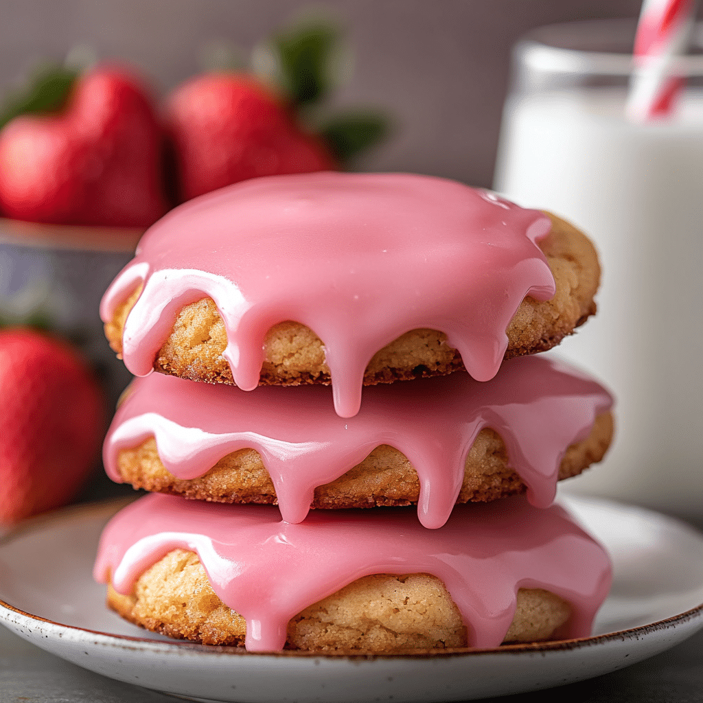 Strawberry Cookies