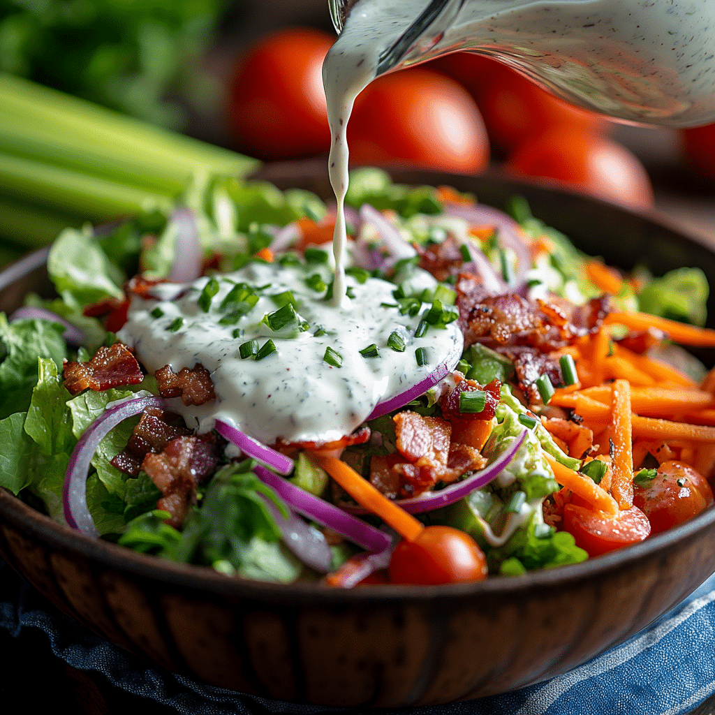 Homemade Light Ranch Dressing