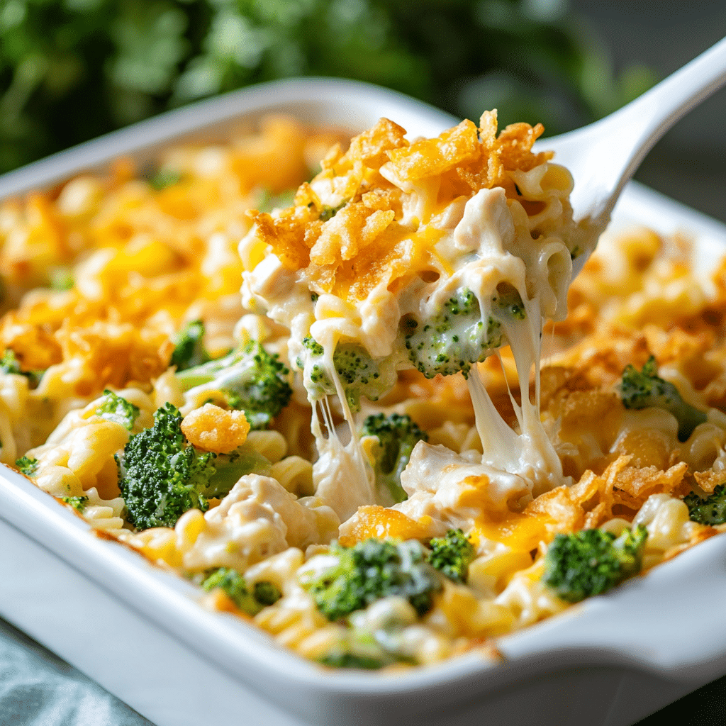 Chicken Broccoli Pasta Casserole