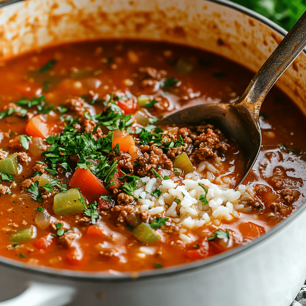 Stuffed Pepper Soup Recipe