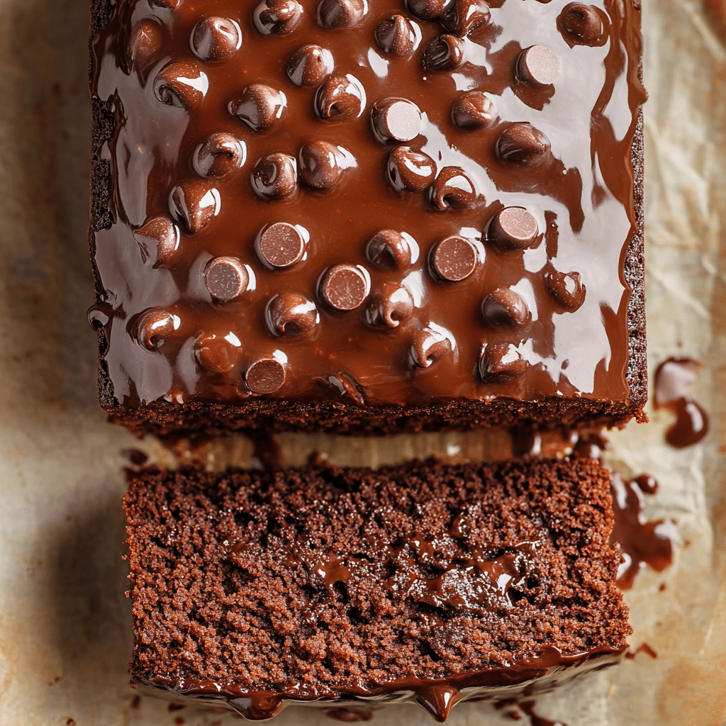 Triple Chocolate Banana Bread