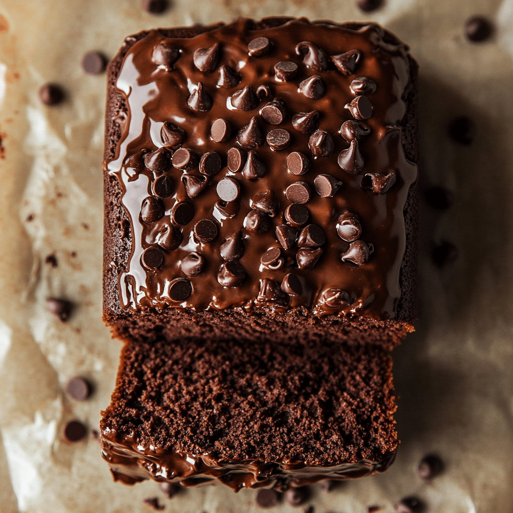 Triple Chocolate Banana Bread