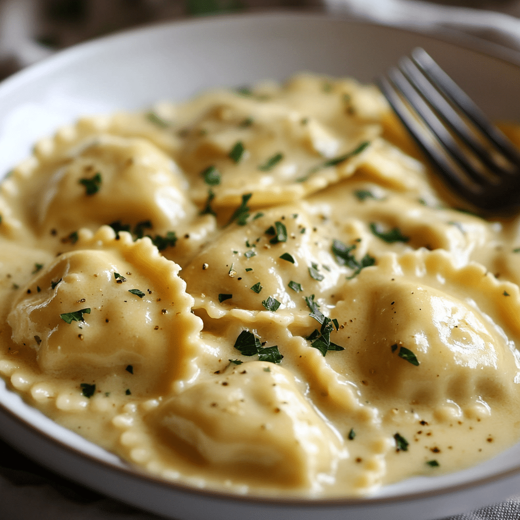 Best Creamy Garlic Butter Sauce for Tortellini