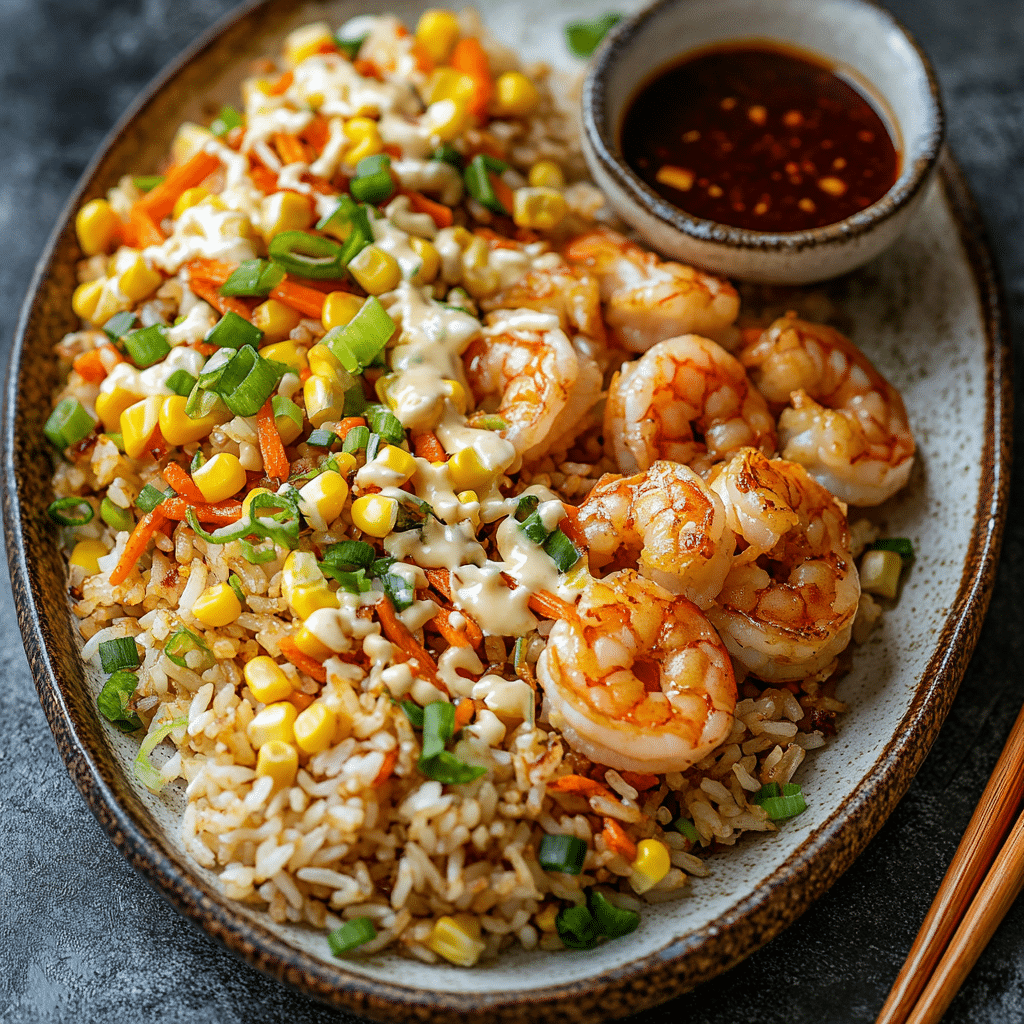 Hibachi Shrimp Fried Rice