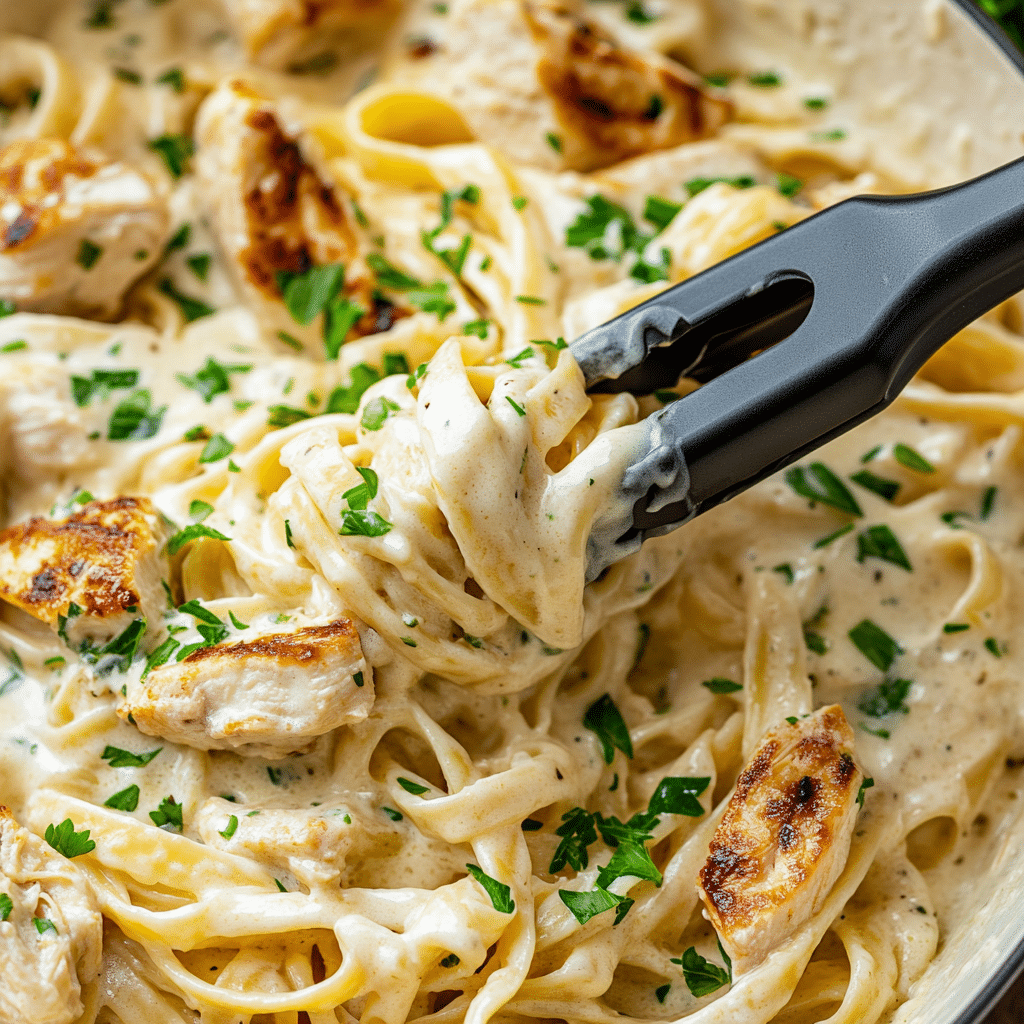 Blackened Chicken Alfredo