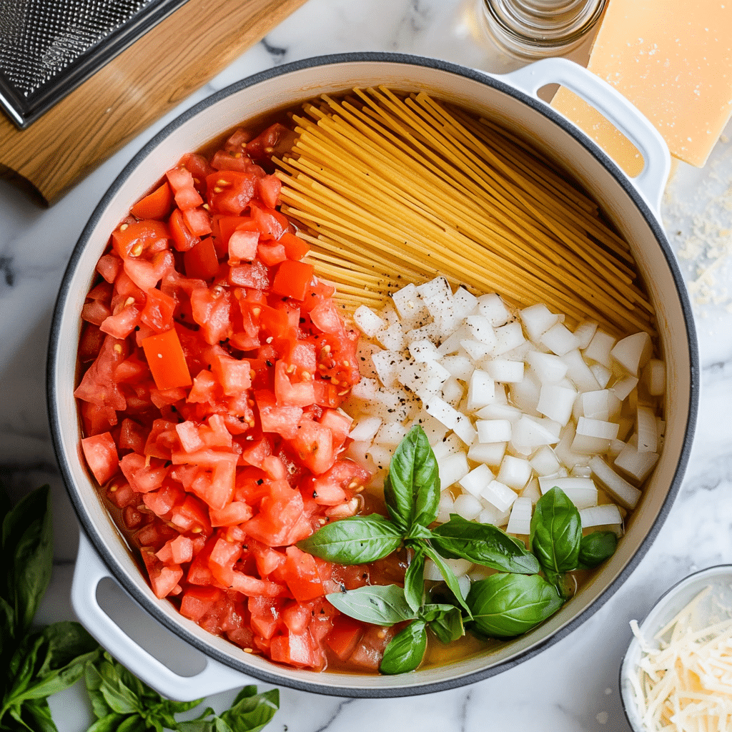 One Pot Spaghetti Recipe